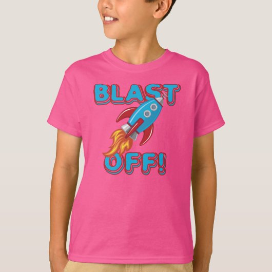 T-shirt Soufflez le bateau de Rocket (Devant)