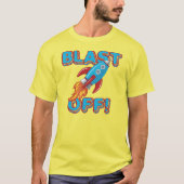 T-shirt Soufflez le bateau de Rocket (Devant)