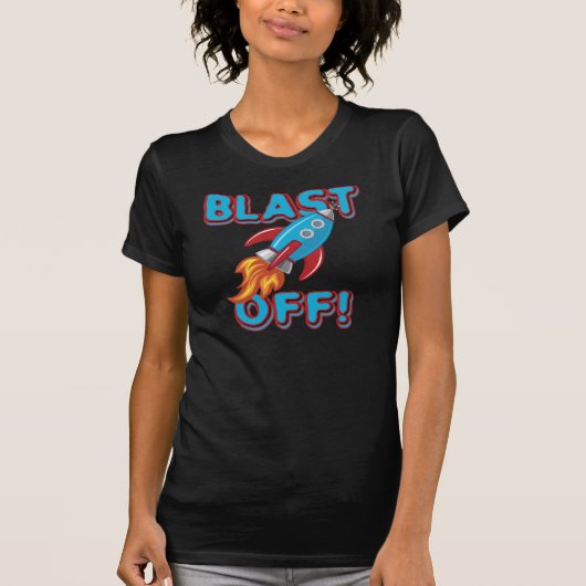 T-shirt Soufflez le bateau de Rocket (Devant)