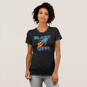 T-shirt Soufflez le bateau de Rocket (Devant entier)