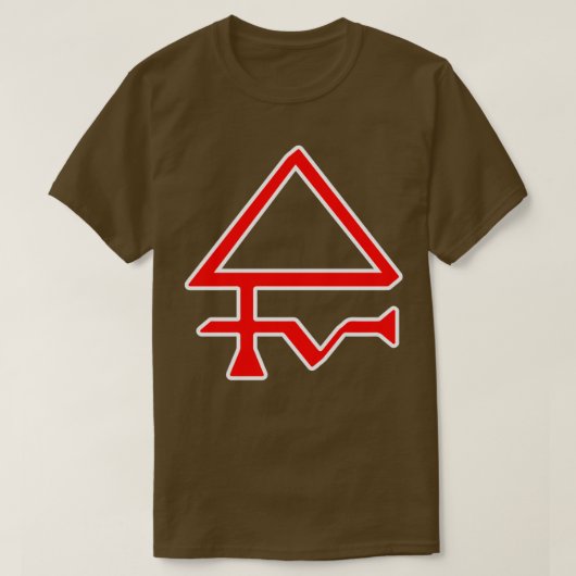 T-shirt Soufre pur foncé (Design devant)