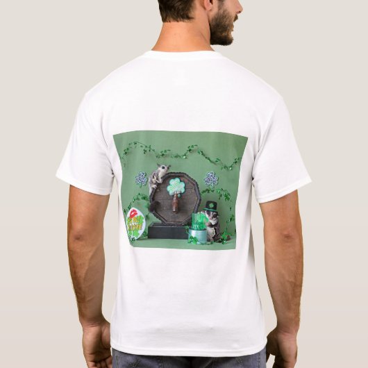 T-shirt Sougar Glider St. Patrick's Day (Dos)