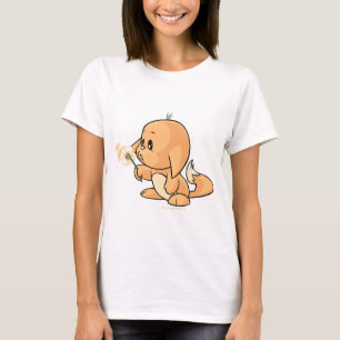 T-shirt Souhait de Kacheek orange