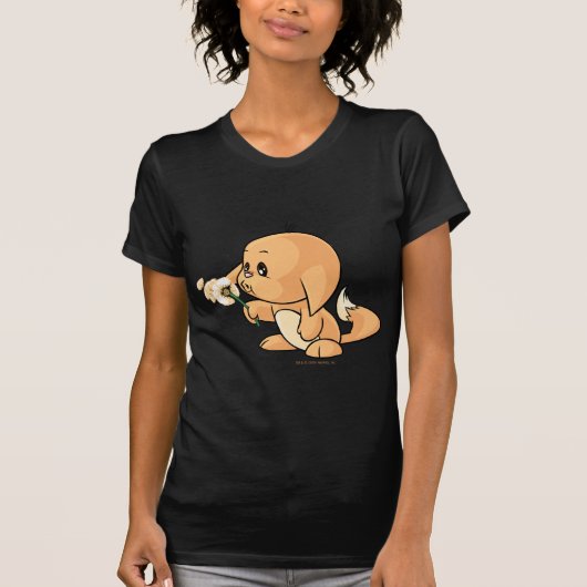 T-shirt Souhait de Kacheek orange (Devant)