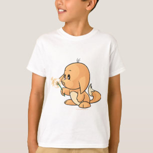 T-shirt Souhait de Kacheek orange