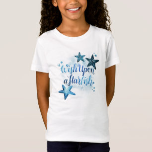 T-Shirt Souhait sur une étoile de mer