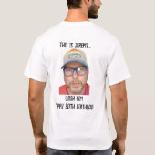 T-shirt Souhaitez à Jeremy un joyeux 50e anniversaire (Dos)