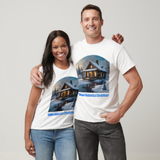 T-shirt Souhaits d'hiver : La magie d'un pays des merveill