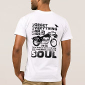T-shirt Soul Biker, Date de naissance personnalisée (Dos)