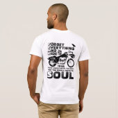 T-shirt Soul Biker, Date de naissance personnalisée (Dos entier)