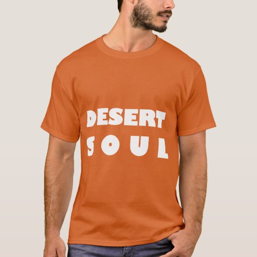 T-shirt Soul du désert (Devant)