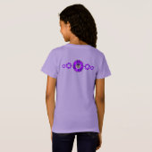 T-shirt Soul pourpre (Dos entier)
