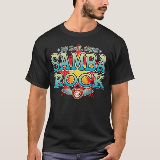 T-shirt Soul Rock Samba (Devant)
