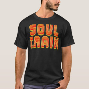 T-shirt Soul Train Texte Rétro