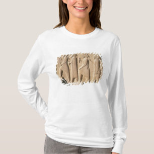 T-shirt Soulagement dépeignant des gardes de médiane des