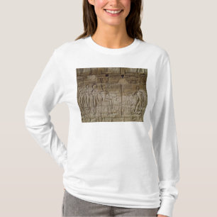 T-shirt Soulagement dépeignant Seti I faisant une