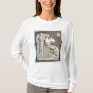 T-shirt Soulagement dépeignant une femme à elle toile