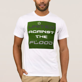 T-shirt Soulagement d'inondation du Pakistan - option unie
