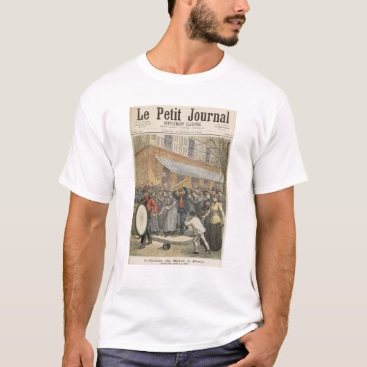 T-shirt Soulèvement contre une armée du salut (Devant)