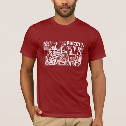 T-shirt Soulèvement de Varsovie 1944 (Devant)
