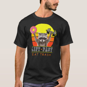 T-shirt Soulever Rapide Manger Déchets Entraînement Raccoo