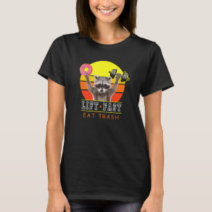 T-shirt Soulever Rapide Manger Déchets Entraînement Raccoo