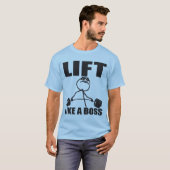 T-shirt Soulevez comme un patron - Meme - chemise pour des (Devant entier)