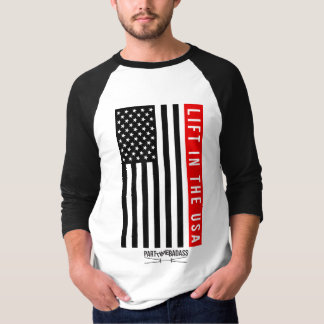 T-shirt SOULEVEZ DANS BASE-BALL unisexe T de douille des