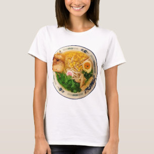 T-shirt Soupe aux nouilles de ramen de porc