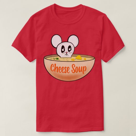 T-shirt Soupe de fromage (Design devant)