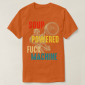T-shirt Soupe de machine alimentée en soupe alimentée en F (Design devant)