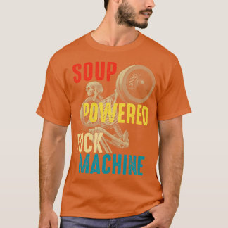 T-shirt Soupe de machine alimentée en soupe alimentée en F