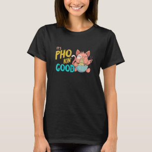 T-shirt Soupe de nouilles Pho Bol Cat Pho Bol Vietnamien F