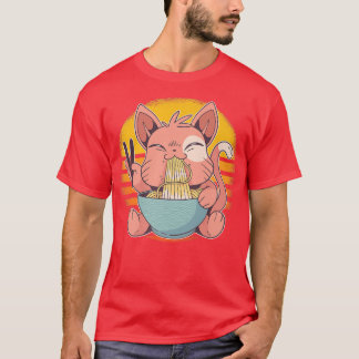 T-shirt Soupe de nouilles Ramen mangeant Japon2513