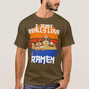 T-shirt Soupe de nouilles Ramen mangeant Japon2515