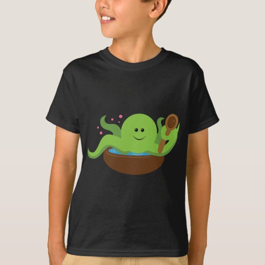 T-shirt Soupe d'octopus (Devant)
