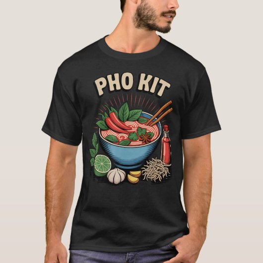 T-shirt Soupe Pho Kit (Devant)
