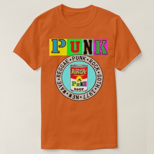 T-shirt soupe punk punk (Design devant)