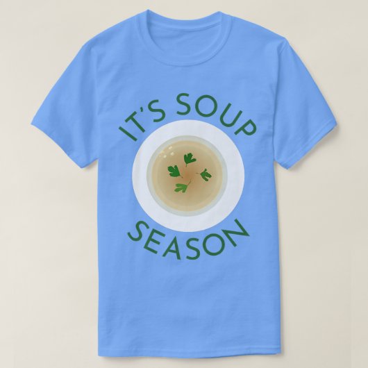 T-shirt Soupe Saison Cute Soup Bowl Cuisine alimentaire Ch (Design devant)