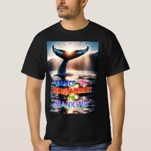 T-shirt Source D'Encouragement À L'Humanité