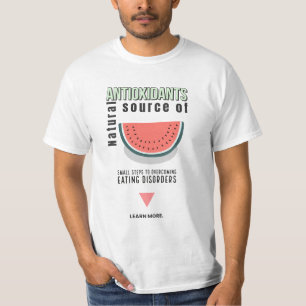 T-shirt source naturelle d'antioxydants free Palestine