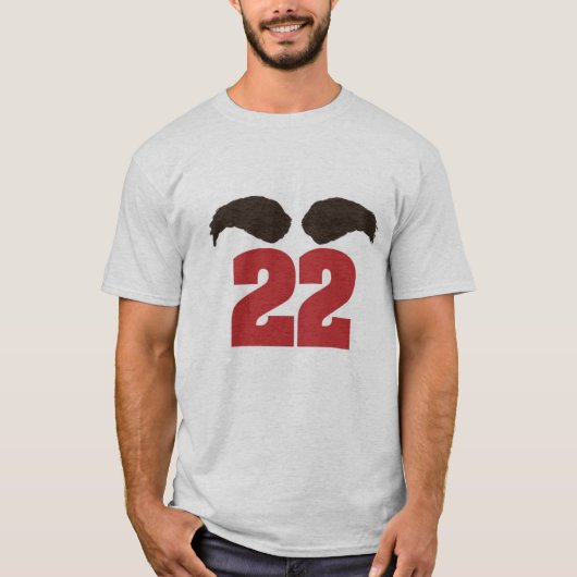 T-shirt Sourcils 22 (Devant)