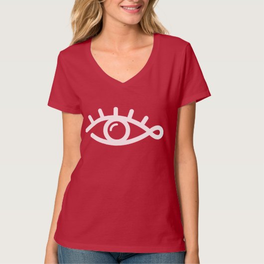 T-shirt Sourcils minimaux (Devant)