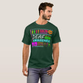 T-shirt Sourds Sourds Signal Sourds Perte auditive Perte (Devant entier)