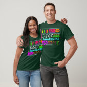 T-shirt Sourds Sourds Signal Sourds Perte auditive Perte (Unisexe)