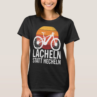 T-shirt Souriez au lieu de pantalon E vélo et e VTT