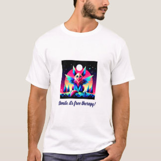 T-shirt Souriez, c’est la thérapie gratuite !