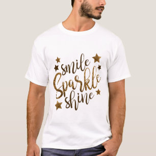 T-shirt Souriez, Étincelle, Étincelle