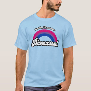 T-shirt Souriez si vous êtes bisexuel