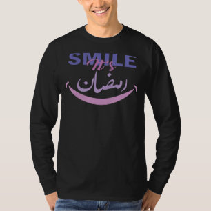 T-shirt Souriez Son Ramadan Musulman Aïd Moubarak Islamiqu